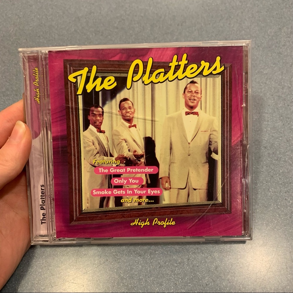 The Platters “High Profile” CD // 10 Songs // BROKEN CASE